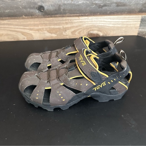 Teva Mens Forebay Brown Fisherman Outdoor Hiking Water Active Sandals Size 9 - Picture 2 of 9